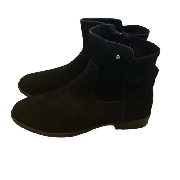 Very Volatile Jericho Boots Womens Leather Ankle Booties Size 8 Black NEW NIB - Picture 5 of 11